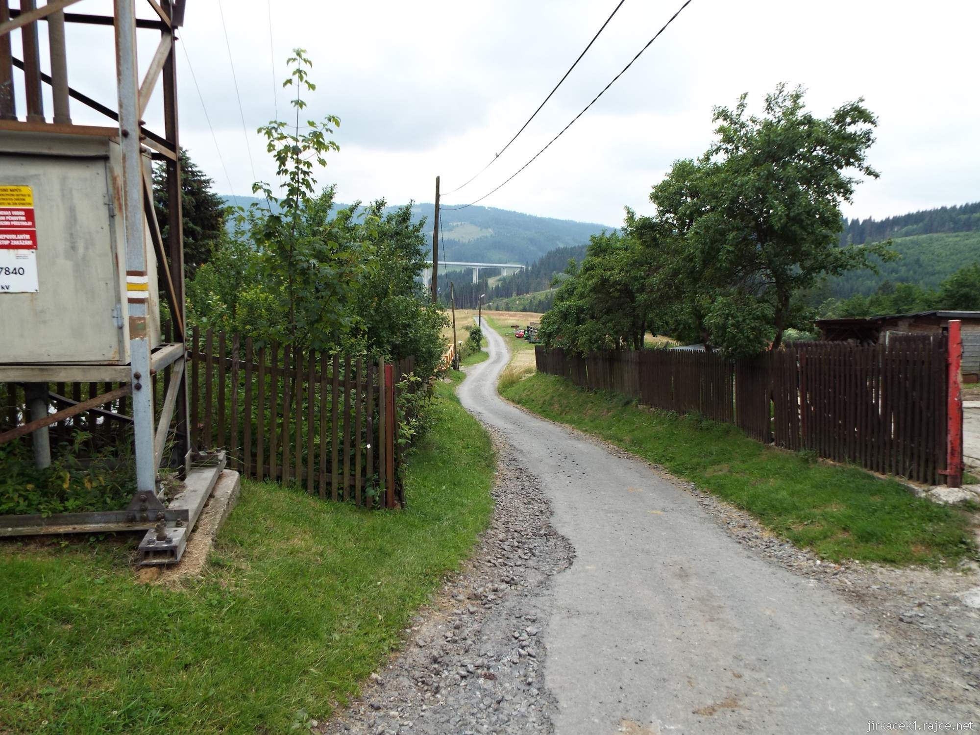 Trojmezí CZ-PL-SK - 05 - cesta na trojmezí - opouštíme Hrčavu