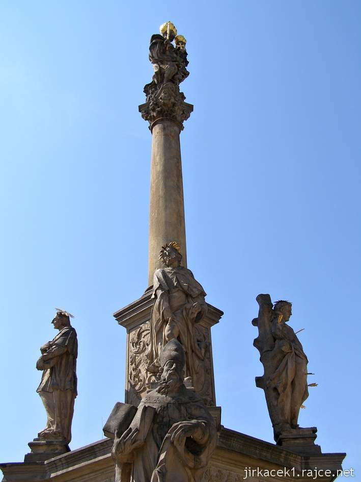 Mohelnice - náměstí Svobody 12 - Mariánský morový sloup