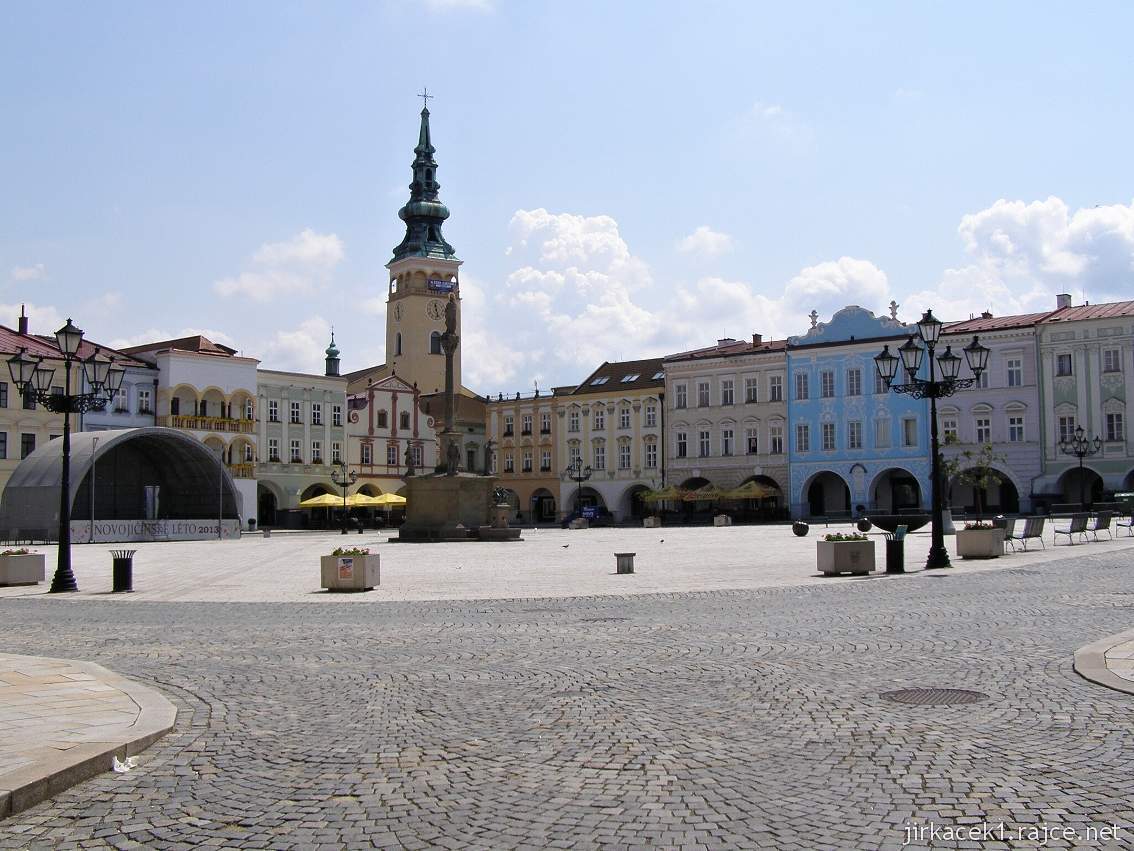 Nový Jičín - Masarykovo náměstí 01 - celkový pohled