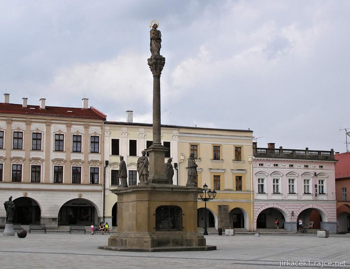 Nový Jičín - Masarykovo náměstí 16 - Morový sloup
