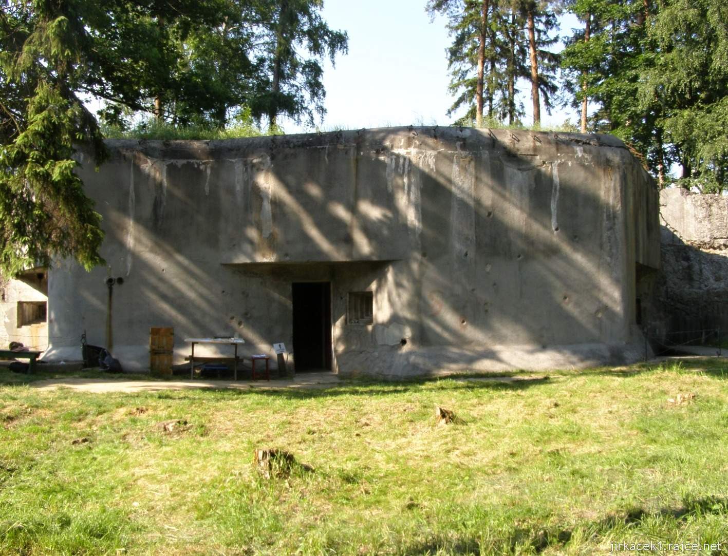 Darkovice - pěchotní srub MO-S 24 Signál - celkový pohled