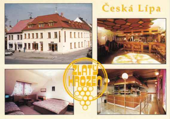 Česká Lípa-Hotel a restaurace Zlatý hrozen
