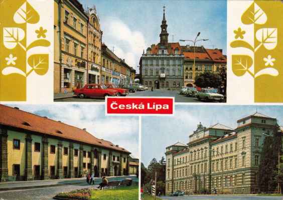 Česká Lípa-Mírové náměstí-Okresní muzeum-Okresní národní výbor-1975