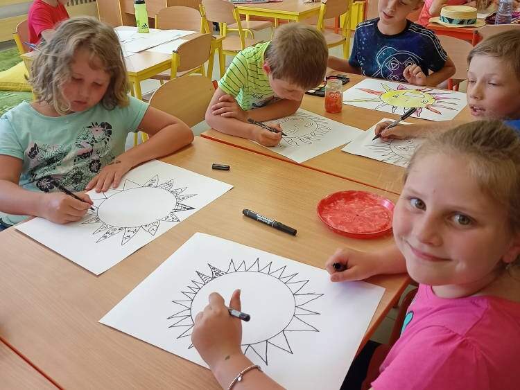 Malovaná sluníčka