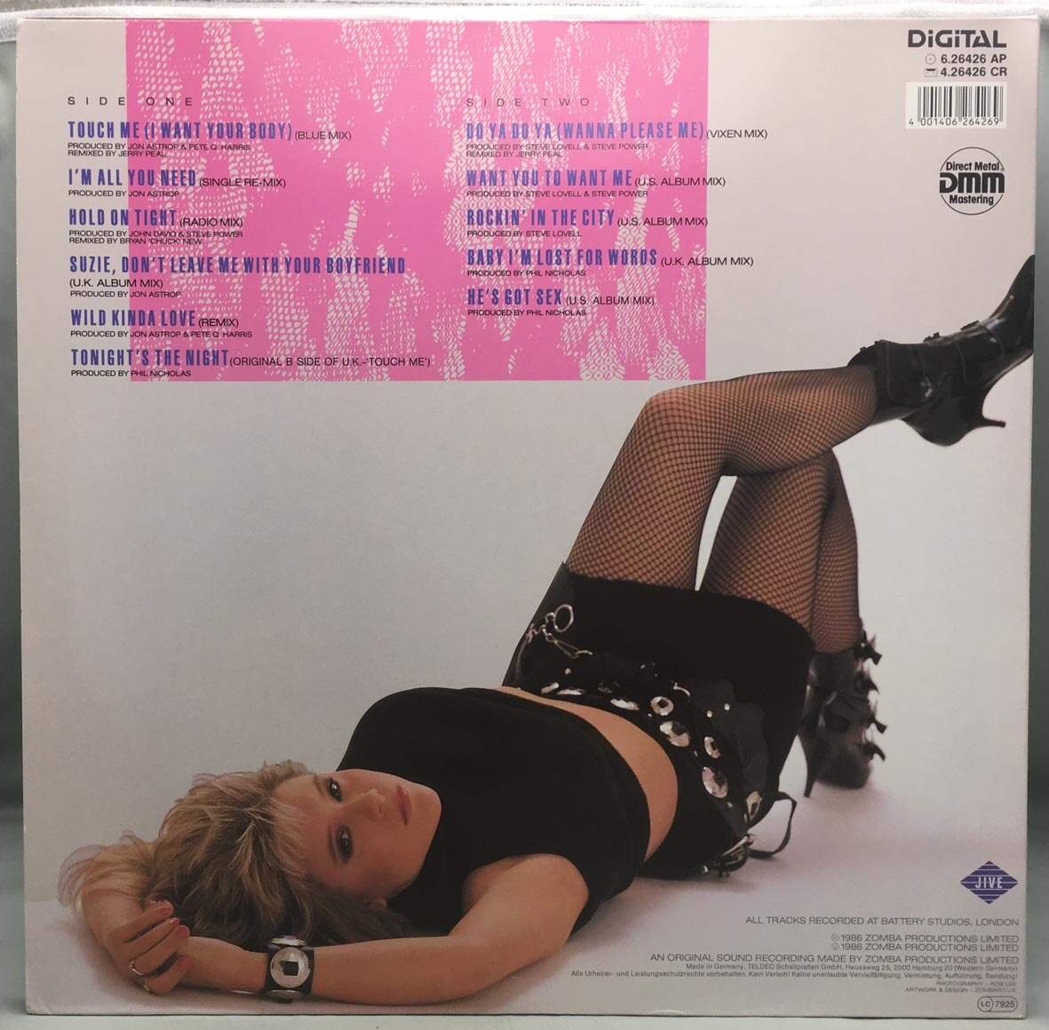 Samantha Fox Touch Me 1986 Germany Press Vinyl Lp White Vinyl Aukro 