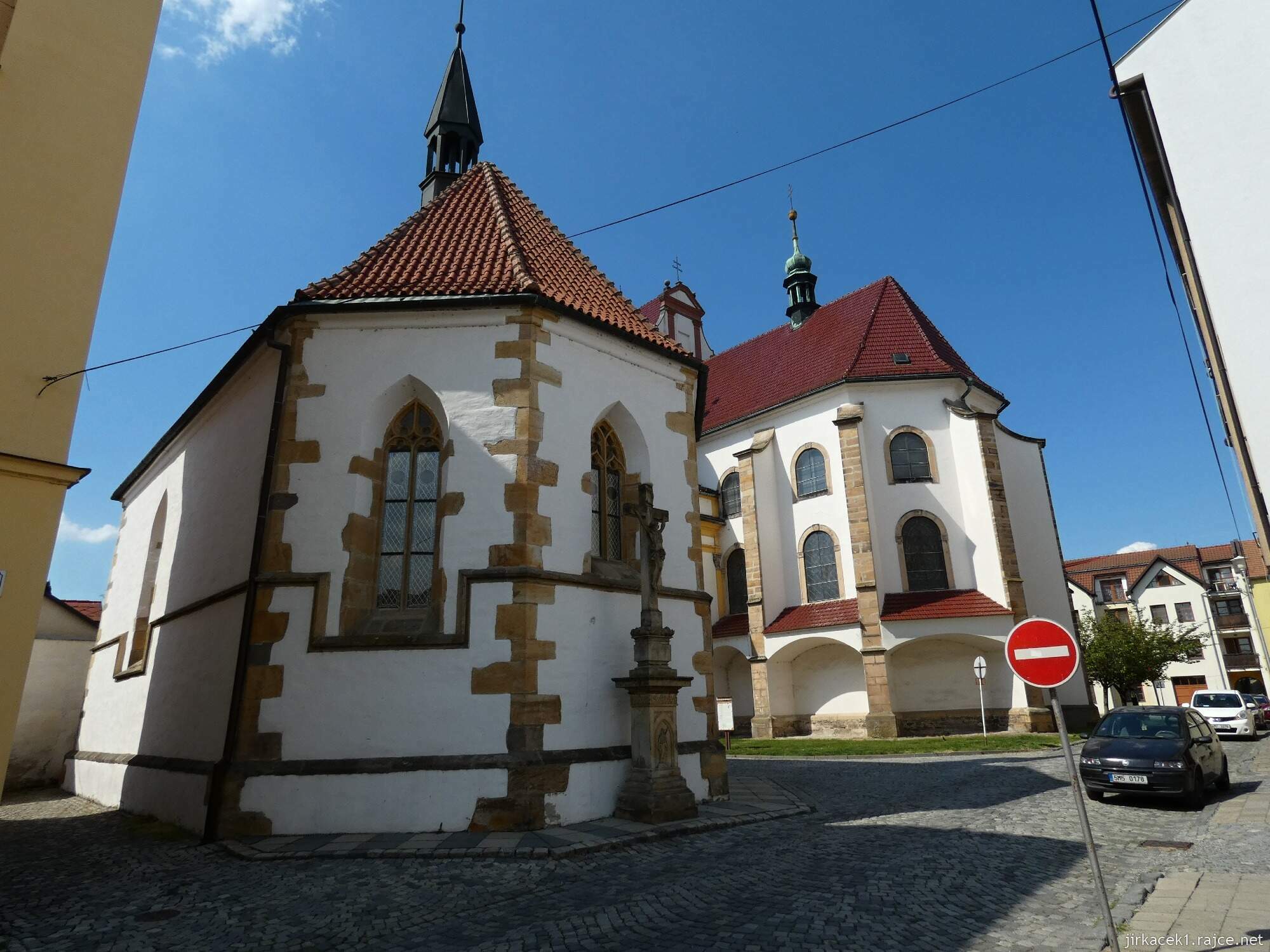 H - Litovel - kaple sv. Jiří 04 a kostel sv. Marka