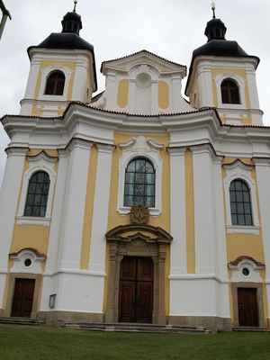Nicov - poutní kostel Narození Panny Marie