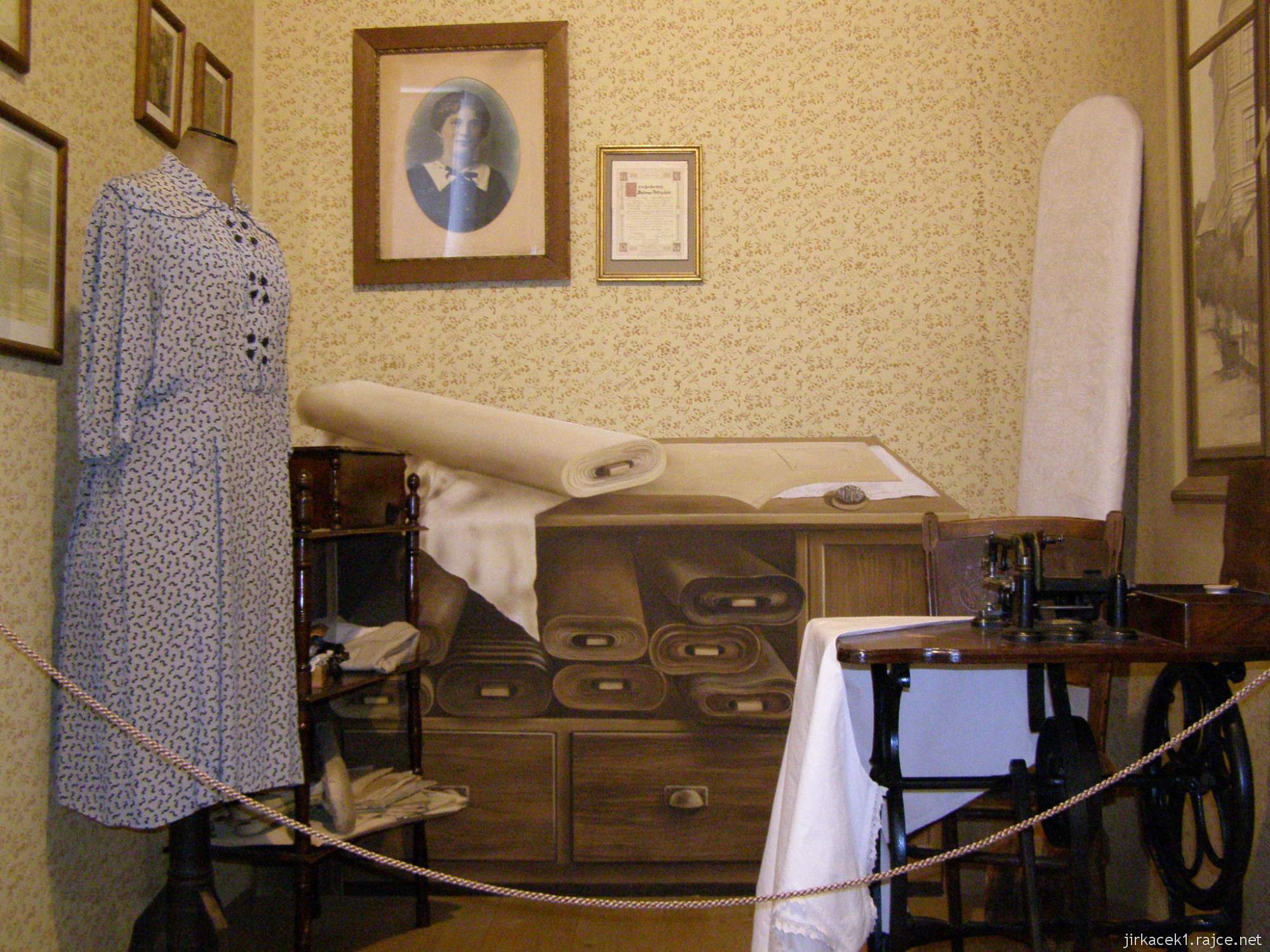 Mohelnice - městské muzeum - krejčovská dílna