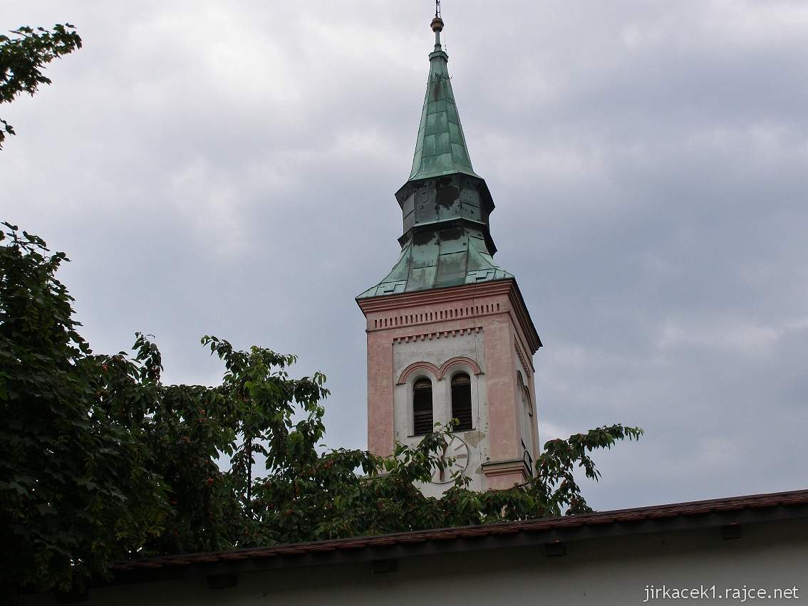 Nový Jičín - Kaple Panny Marie Bolestné (Španělská kaple) - věž