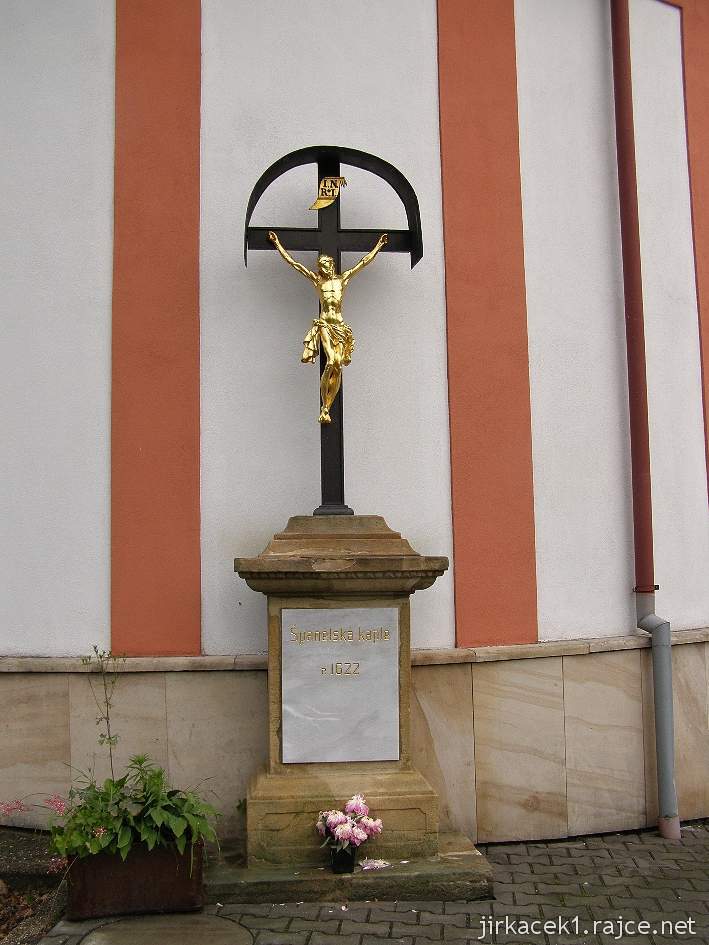 Nový Jičín - Kaple Panny Marie Bolestné (Španělská kaple) - kříž s Kristem