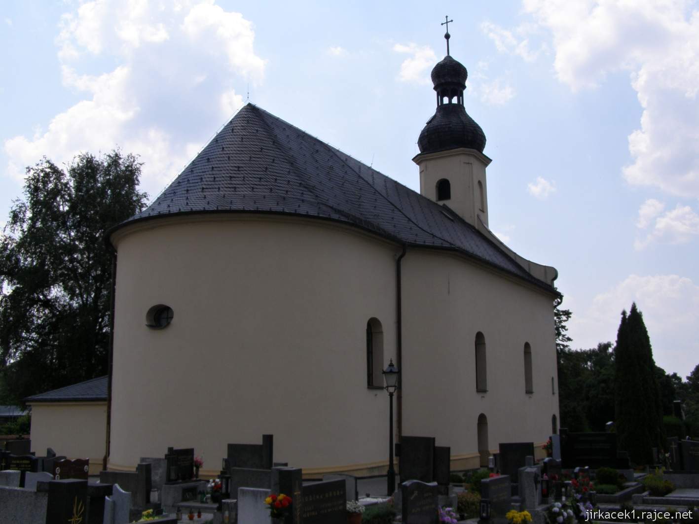 Hlučín - kostel sv. Markéty 05 - zadní pohled