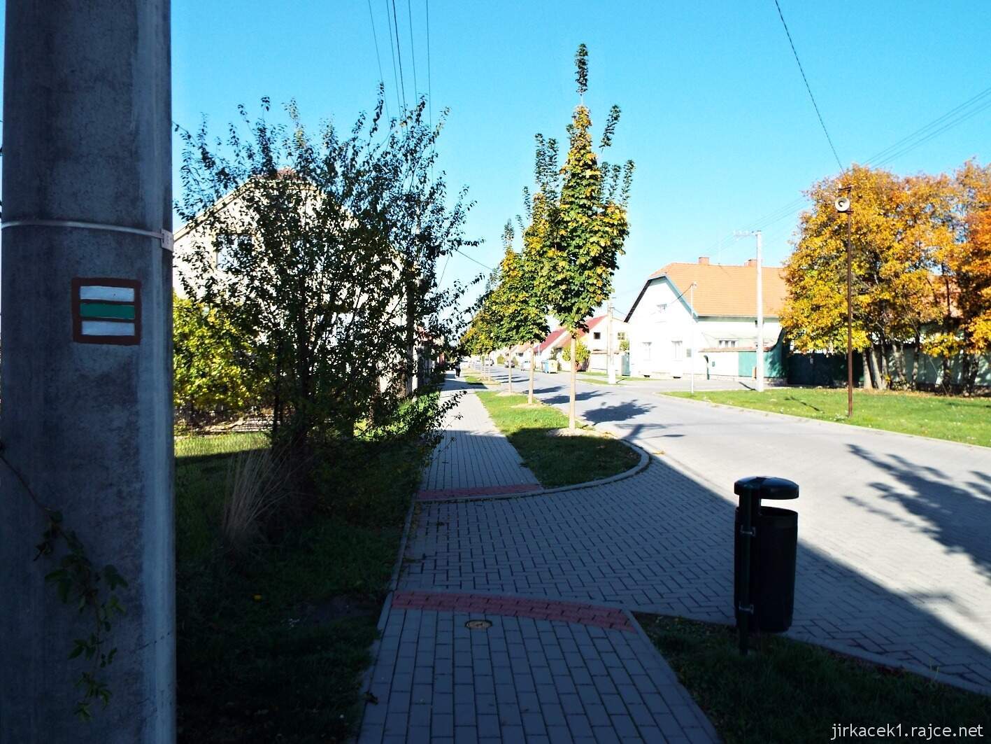 Grygov - ulice Komenského