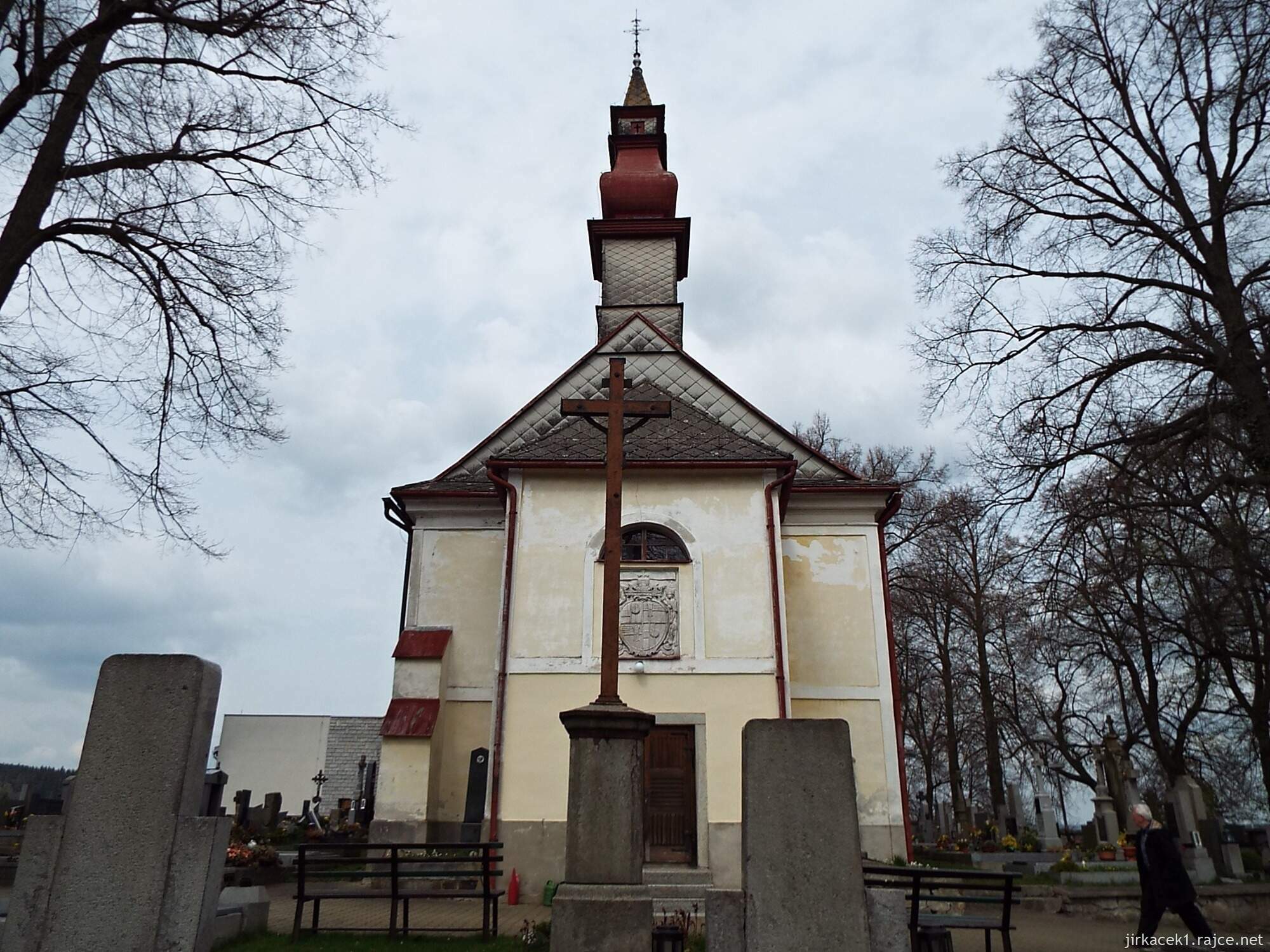 M - Horní Cerekev - Kostel sv. Jana Křtitele 04 - čelní pohled